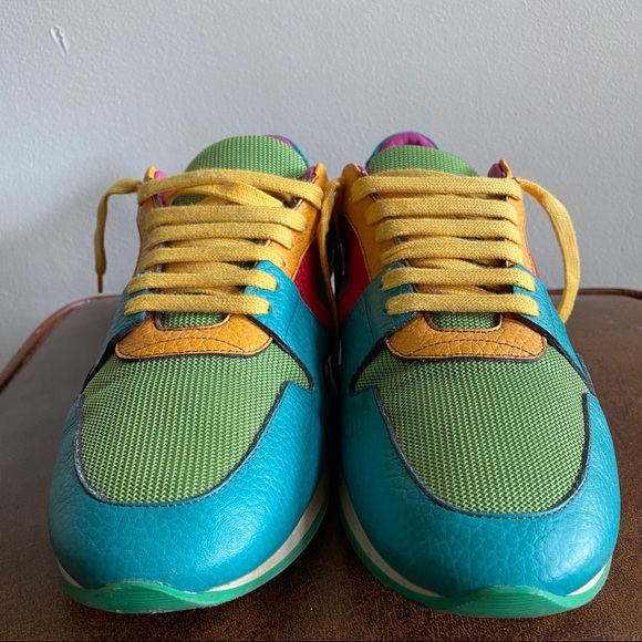 Burberry Prorsum The Field Color Block Sneakers - Picture 8 of 12